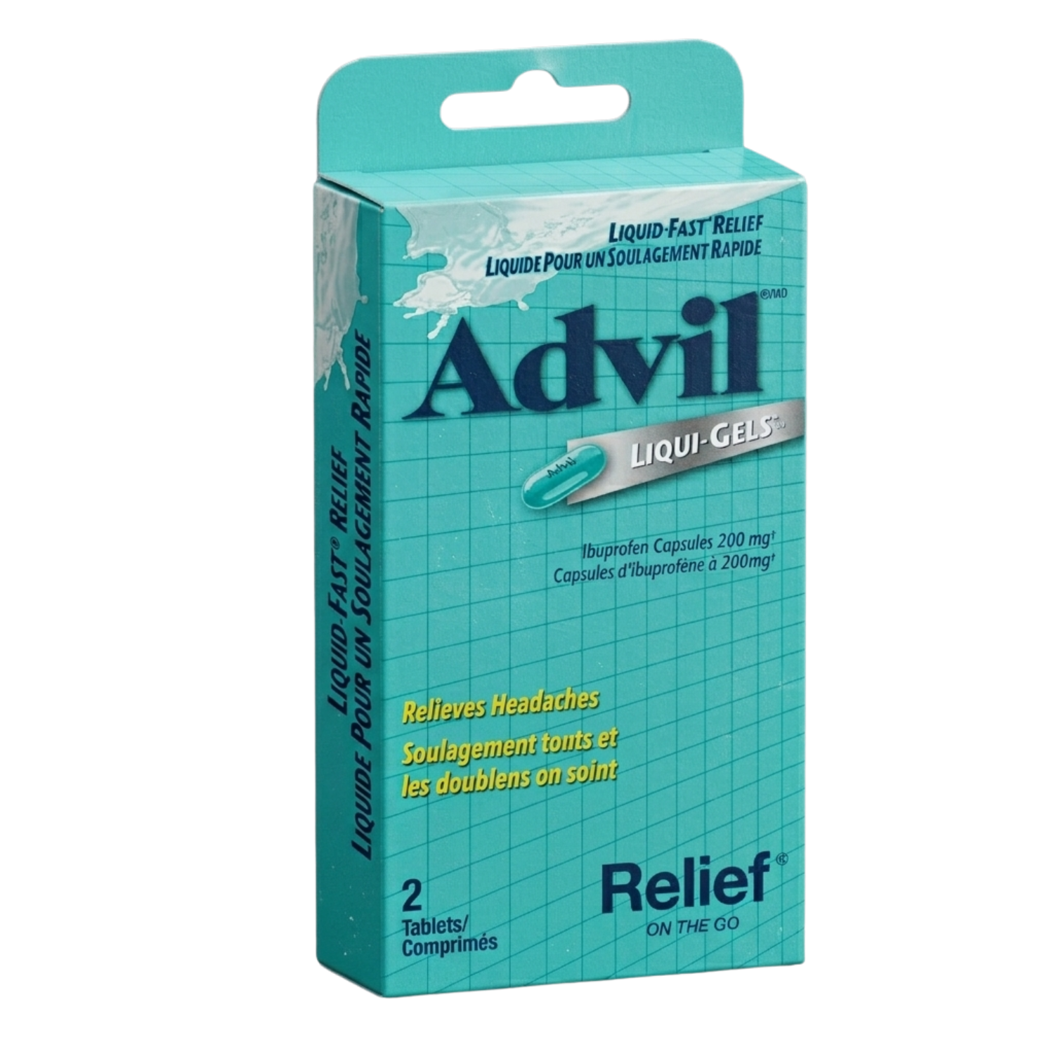 Advil Liqui-Gels 2ct pouch